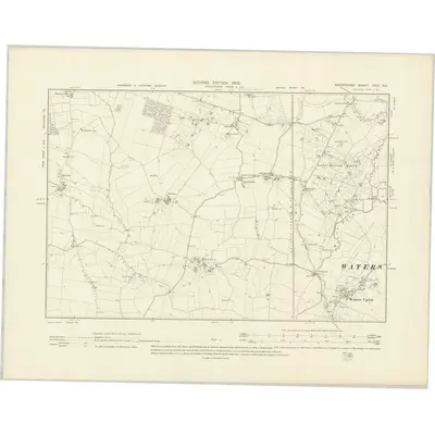1900 Map of Shropshire XXIX.NE, 1902 Print