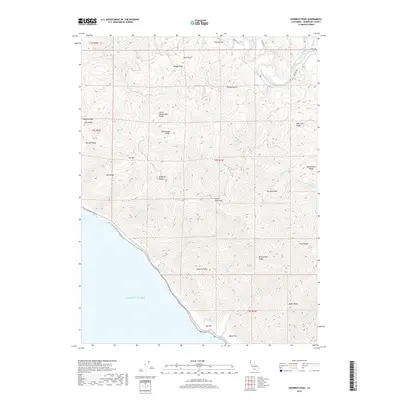 2018 Map of Shubrick Peak, 2018 Print