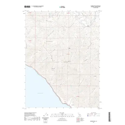 2021 Map of Shubrick Peak, 2021 Print