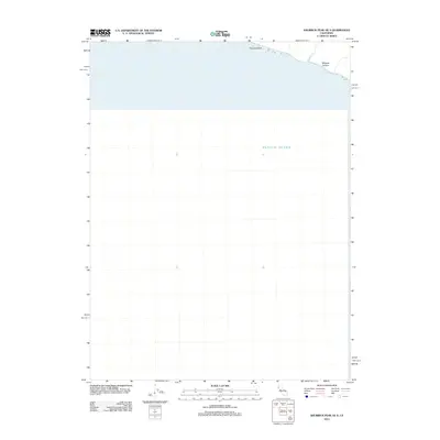 2012 Map of Shubrick Peak OE S, 2012 Print