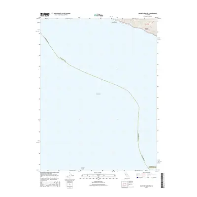 2015 Map of Shubrick Peak OE S, 2015 Print