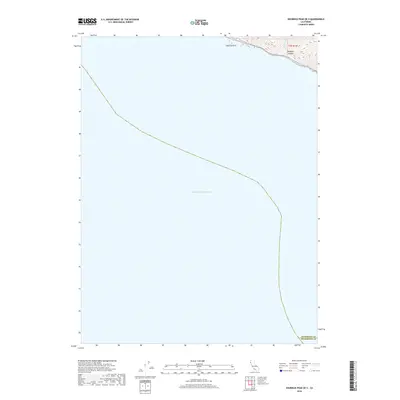 2018 Map of Shubrick Peak OE S, 2018 Print