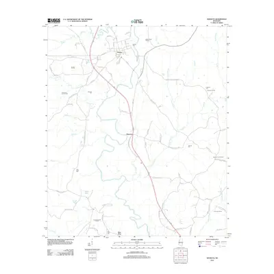 2012 Map of Shubuta, 2012 Print