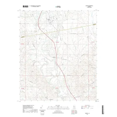 2018 Map of Shubuta, 2018 Print