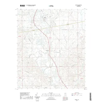 2020 Map of Shubuta, 2020 Print