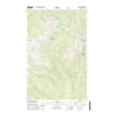 2017 Map of Shuksan Arm, 2017 Print