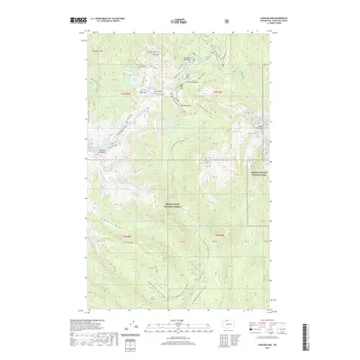 2020 Map of Shuksan Arm, 2020 Print
