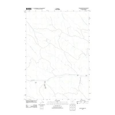 2012 Map of Shuler Draw, 2012 Print