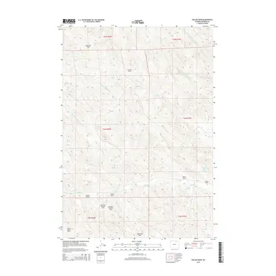 2015 Map of Shuler Draw, 2015 Print