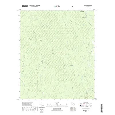 2020 Map of Shulerville, 2020 Print