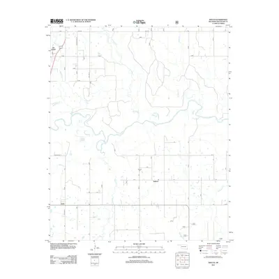 2012 Map of Shults, 2012 Print