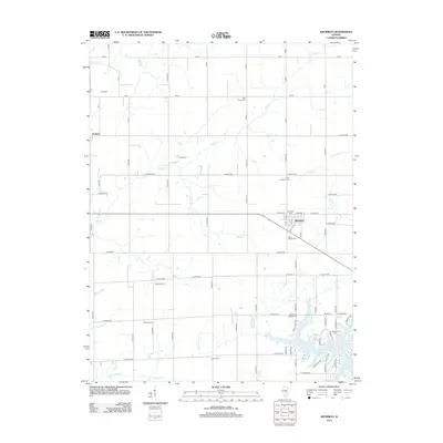 2012 Map of Shumway, 2012 Print