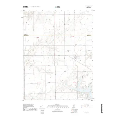 2018 Map of Shumway, 2018 Print