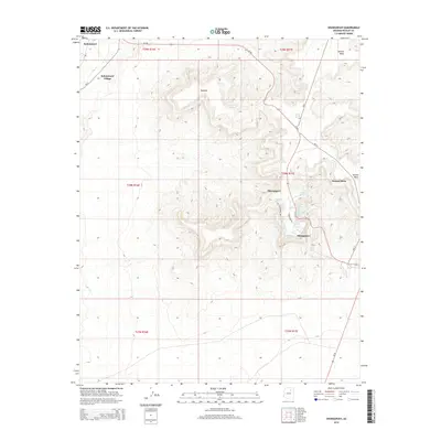 2014 Map of Shungopavi, 2014 Print