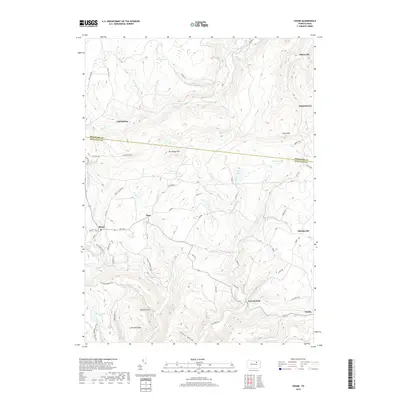 2019 Map of Shunk, 2019 Print