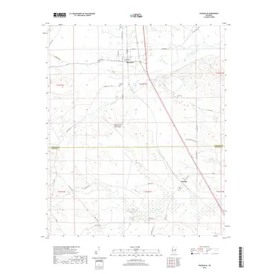 2018 Map of Shuqualak, 2018 Print