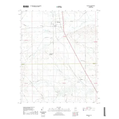 2020 Map of Shuqualak, 2020 Print