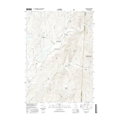 2016 Map of Shushan, 2016 Print