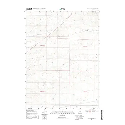 2015 Map of Shute Creek Lake, 2015 Print