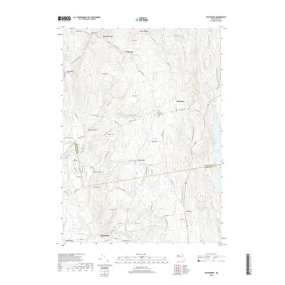 2018 Map of Shutesbury, 2018 Print