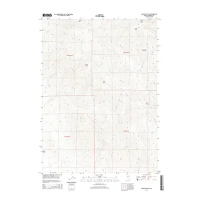 2015 Map of Shyster Butte, 2015 Print