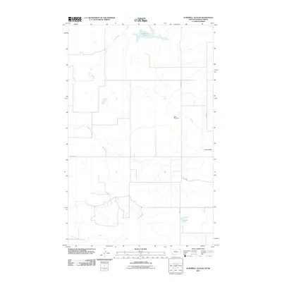 2011 Map of Si Merrell Slough, 2011 Print
