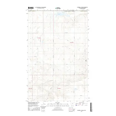 2017 Map of Si Merrell Slough, 2017 Print
