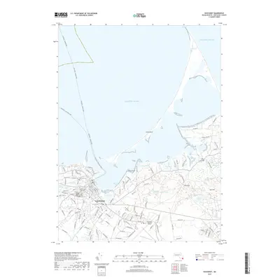 2018 Map of Siasconset, 2018 Print
