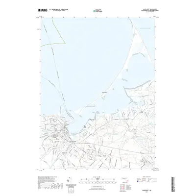 2021 Map of Siasconset, 2021 Print