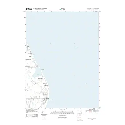 2012 Map of Siasconset OE E, 2012 Print