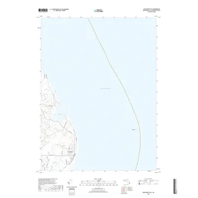 2018 Map of Siasconset OE E, 2018 Print