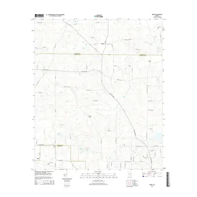 2014 Map of Sibbie, 2014 Print