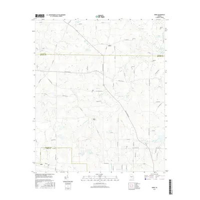 2017 Map of Sibbie, 2017 Print