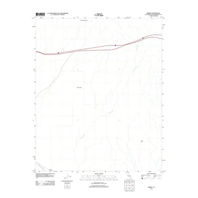 2012 Map of Siberia, 2012 Print