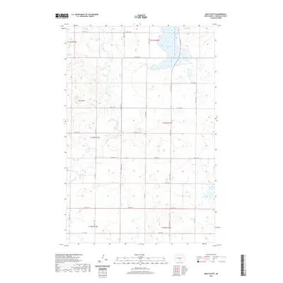 2020 Map of Sibley Butte, 2020 Print