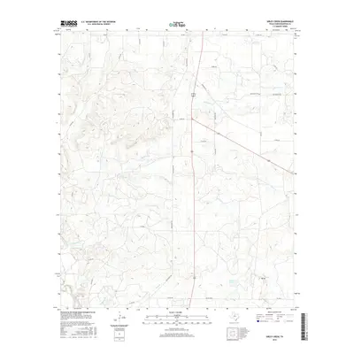 2016 Map of Sibley Creek, 2016 Print