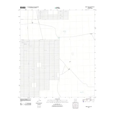2010 Map of Sibley Hole, 2010 Print