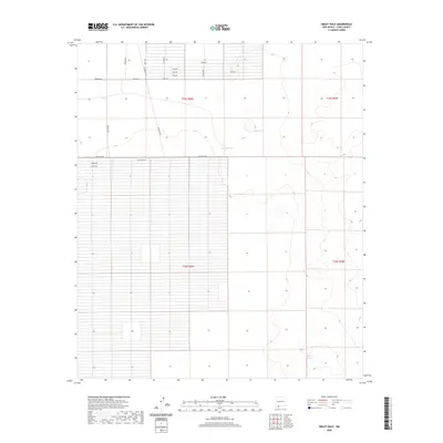 2020 Map of Sibley Hole, 2020 Print