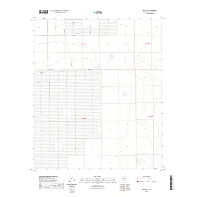 2023 Map of Sibley Hole, 2023 Print