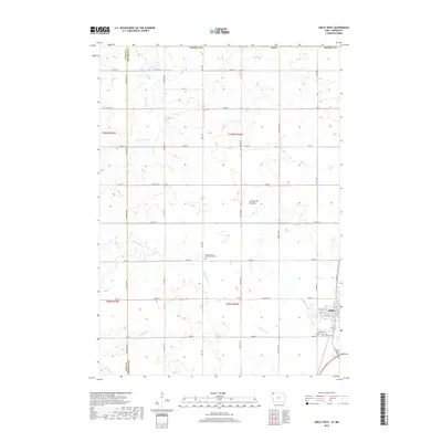 2018 Map of Sibley West, 2018 Print