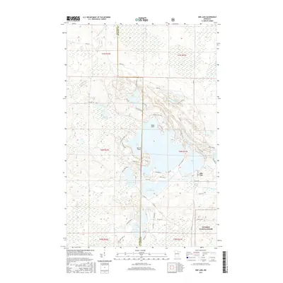2016 Map of Side Lake, 2016 Print