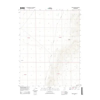 2014 Map of Sidehill Spring, 2014 Print