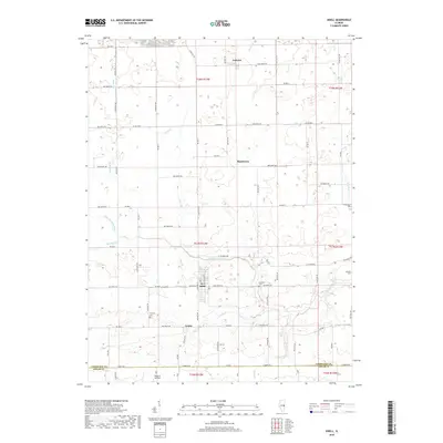 2018 Map of Sidell, 2018 Print