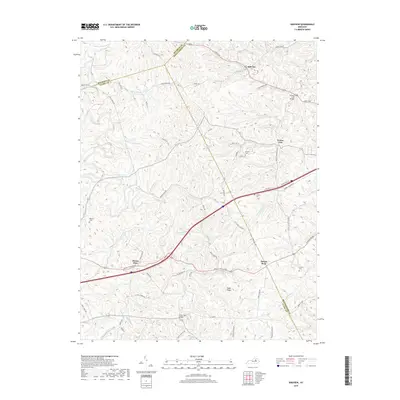 2019 Map of Sideview, 2019 Print