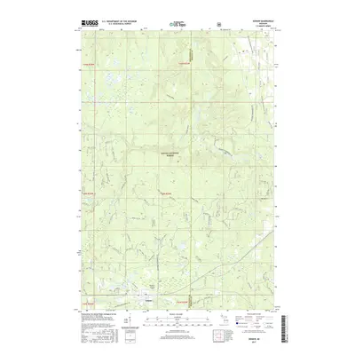 2017 Map of Sidnaw, 2017 Print