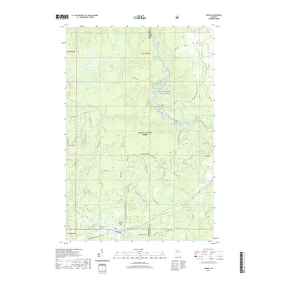 2019 Map of Sidnaw, 2019 Print