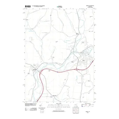 2010 Map of Sidney, 2010 Print