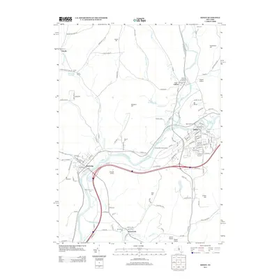 2013 Map of Sidney, 2013 Print