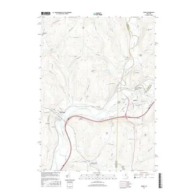2016 Map of Sidney, 2016 Print