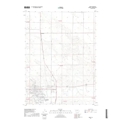 2017 Map of Sidney, 2017 Print